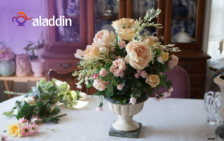 زهور صناعيه